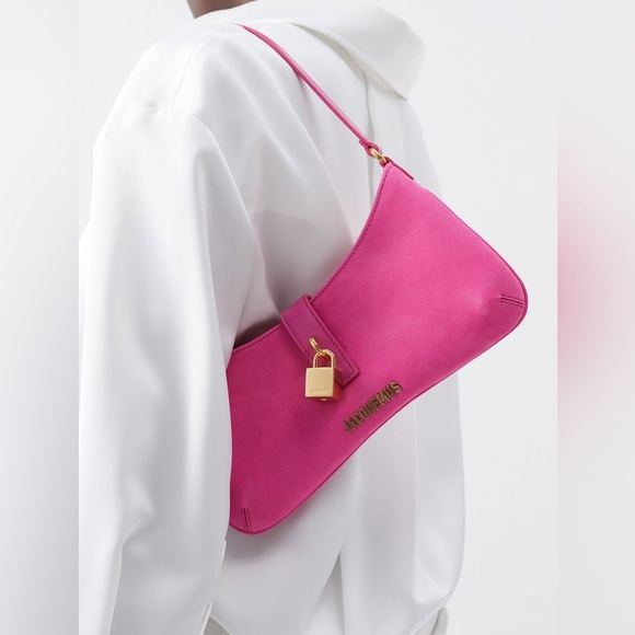 Jacquemus Bisou Cadenas Shoulder Bag in Pink - Picture 3 of 16